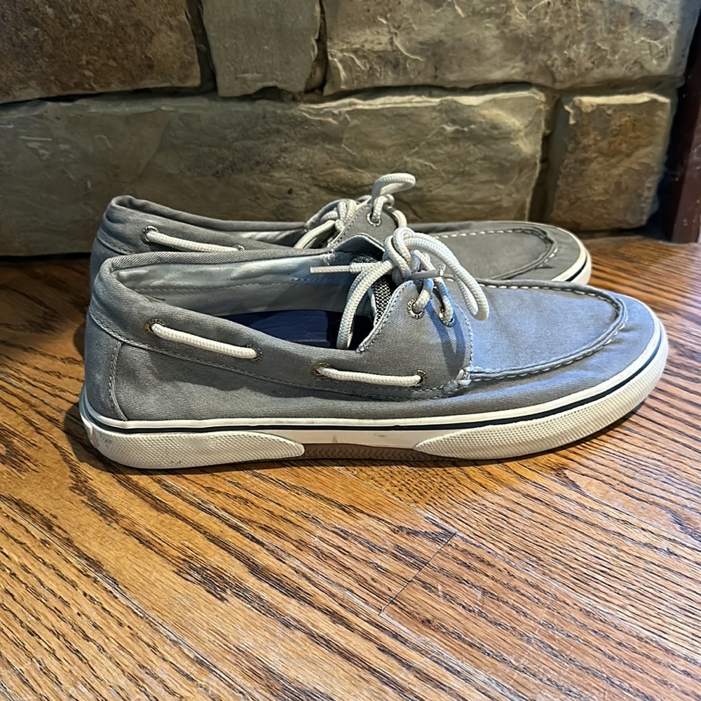 Gray Sperry Top-sider boat shoe Mens 10.5